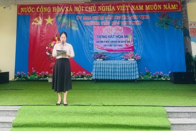 HỘI THI TIẾNG HÁT HỌA MI CẤP TRƯỜNG
