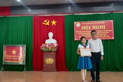 TỔNG KẾT CÔNG TÁC KHUYẾN HỌC NĂM 2023